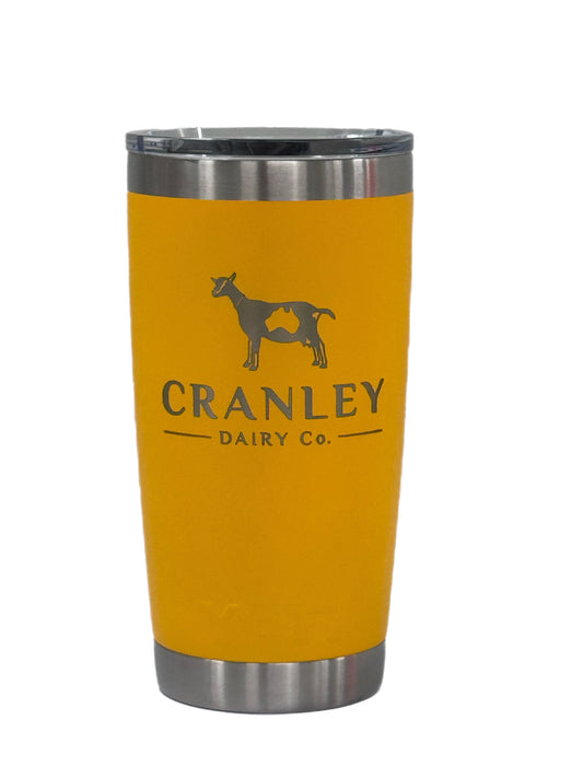 Yellow Yeti Tumbler - Cranley Dairy Co 591ML